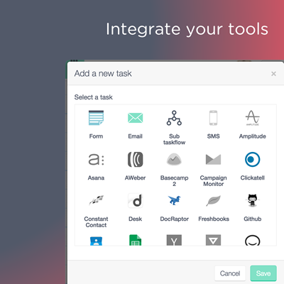 Integrate your tools