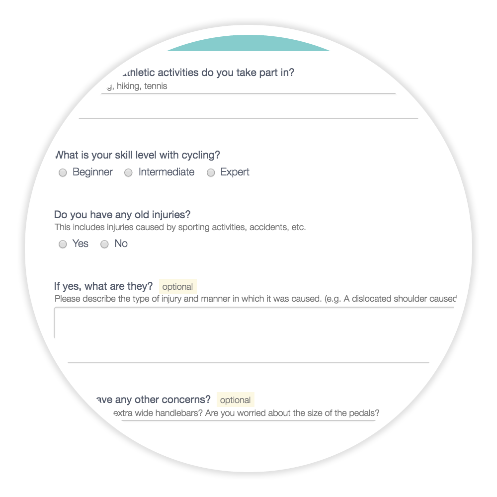 Get input from people with forms